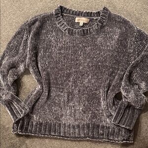 Philosophy Gray Crew Neck Sweater